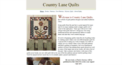 Desktop Screenshot of countrylanequilts.com